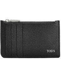 Tod's - Zipped Card Holder - Lyst