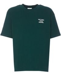 Drole de Monsieur - Logo-Print Cotton T-Shirt - Lyst