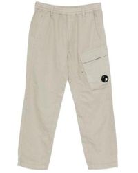 C.P. Company - Elasticated Lens Cargo Pants - Lyst