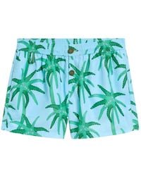 Jacquemus - Floral-Printed Thigh-Length Shorts - Lyst