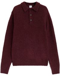 Aspesi - Long-Sleeved Polo Shirt - Lyst