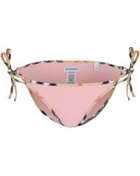 Burberry - Solid Color Bikini - Lyst