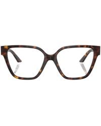 Versace - Square Optical Glasses - Lyst