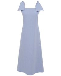 Chloé - Chloé Bow-Detailed Sleeveless Dress - Lyst