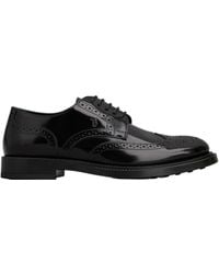 Tod's - Monogram Detailed Lace-Up Derby Shoes - Lyst