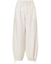 TOTEME - Elastic Waist Casual Pants - Lyst