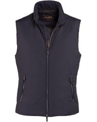 Moorer - Senio-Skt Zip-Up Padded Gilet - Lyst