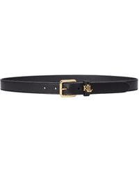 Ralph Lauren - Lauren Logo Buckle Belt - Lyst
