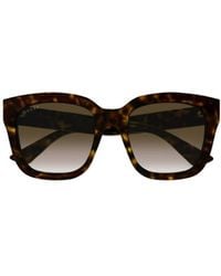 Gucci - Eyewear Square Frame Sunglasses - Lyst