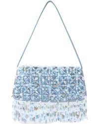 Cult Gaia - Idalia Mini Bead-Embellished Shoulder Bag - Lyst