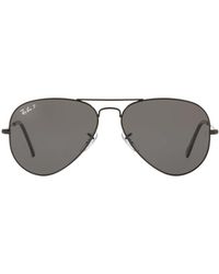 Ray-Ban - Aviator Frame Sunglasses - Lyst