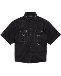 Balenciaga - D-Ring Cargo Shirt - Lyst
