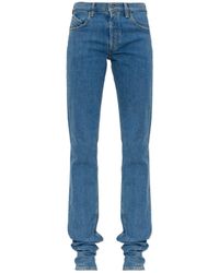 The Attico - The Logo-Patch Denim Jeans - Lyst