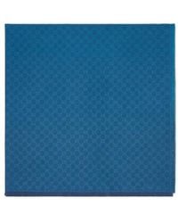 Gucci - Monogrammed Fringed Scarf - Lyst