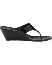 Prada - Slip-On Thong Sandals - Lyst