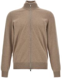 Brunello Cucinelli - Zip Cardigan - Lyst