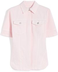 Sportmax - Slim-Fit Bull Denim Shirt - Lyst