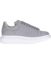 McQueen - Oversized Lace-Up Sneakers - Lyst