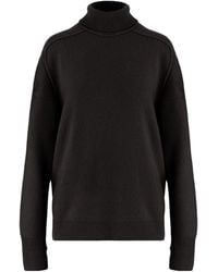 Carven - Long-Sleeve High-Neck Sweater - Lyst