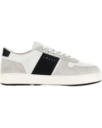 Hogan - H668 Logo Printed Lace-Up Sneakers - Lyst