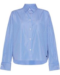 Weekend by Maxmara - Ovatta Striped Boxy Shirt - Lyst
