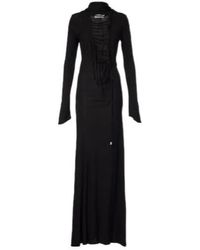 The Attico - Cutout Crêpe Maxi Dress - Lyst