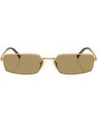 Prada - Eyewear Rectangular Frame Sunglasses - Lyst