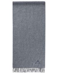 Loro Piana - Piccola Unita Logo Cashmere Scarf - Lyst