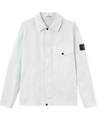 Stone Island - Chest-Pocket Overshirt - Lyst