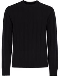 Peserico - Ribbed Knit Jumper - Lyst