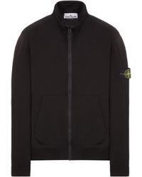 Stone Island - High-Neck Zip-Up Jacket - Lyst