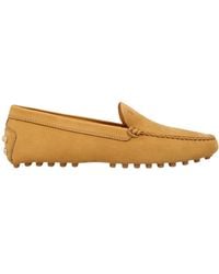 Tod's - Logo Detailed Slip-On Flat Shoes - Lyst