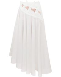 Zimmermann - Luna Applique Maxi Skirt - Lyst