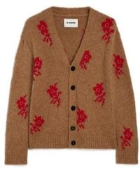 Jil Sander - V-Neck Cardigan - Lyst