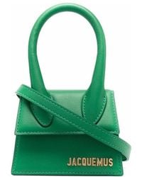 Jacquemus - Le Chiquito Moyen Leather Top Handle Bag - Lyst