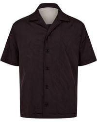 Bottega Veneta - Plain Short-Sleeve Shirt - Lyst