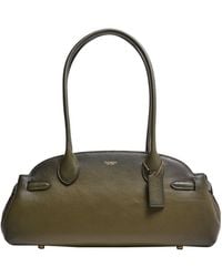 COACH - Empire Carryall 34 Glazed Leather Shoulder Bag - Lyst