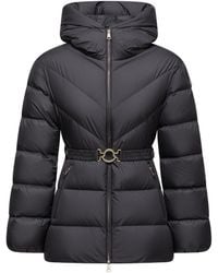 Moncler - Brosse Diagonal-Quilted Hooded Short Down Jacket - Lyst