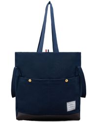 Thom Browne - Snap Pocket Tote Bag - Lyst