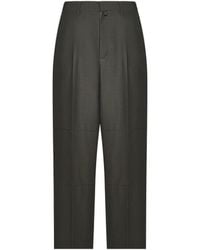 Ambush - Wide-Leg Mid-Rise Tailored Trousers - Lyst