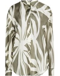 Brunello Cucinelli - Silk Shirts Blouses - Lyst