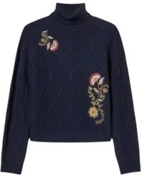 Twinset - Ribbed Knit Sweater - Lyst