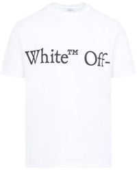 Off-White c/o Virgil Abloh - Logo-Print T-Shirt - Lyst