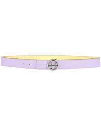 Tory Burch - Simple Leather Belt - Lyst