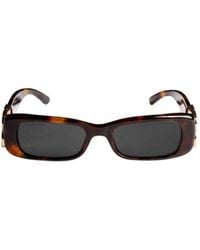 Balenciaga - Dynasty Rectangle Sunglasses - Lyst
