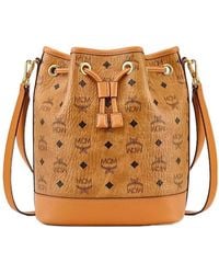MCM - Medium Dessau Bucket Bag - Lyst