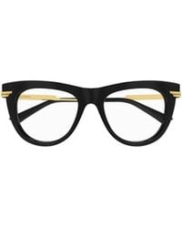 Bottega Veneta - Eyewear Cat-Eye Frame Glasses - Lyst