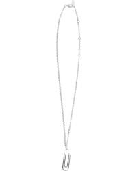 Off-White c/o Virgil Abloh - Paperclip Chained Necklace - Lyst