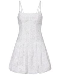 Jonathan Simkhai - Fifi Embroidered Cotton-Blend Minidress - Lyst