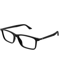Montblanc - Eyewear Square Frame Glasses - Lyst